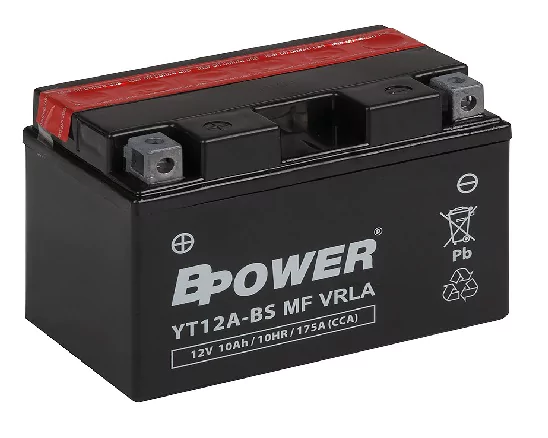 BPOWER PLATINUM 10Ah 175A 12V YT12A-BS (AGM)
