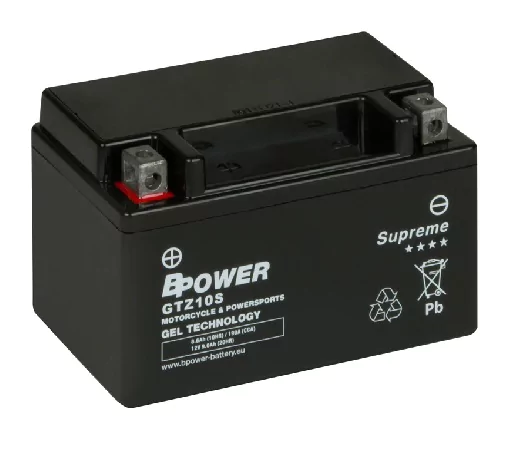 BPOWER SUPREME 8,6Ah 190A 12V L+ WC GTZ10S (GEL)