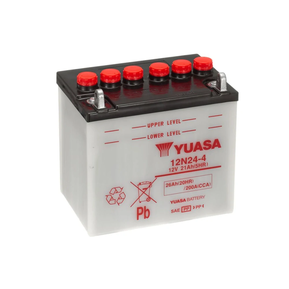 YUASA 12N24-4 CONVENTIONAL 24Ah 190A 12V