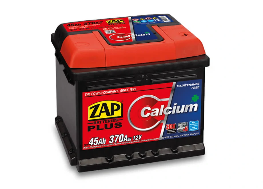 ZAP Calcium Plus 12V 45Ah 370A
