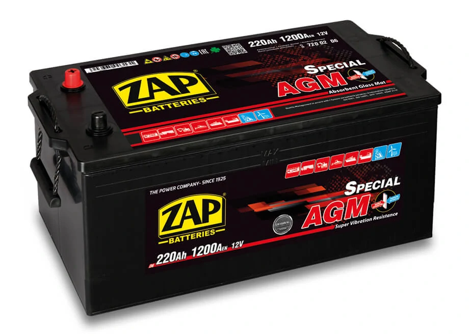 ZAP Truck AGM 12V 220Ah 1200A