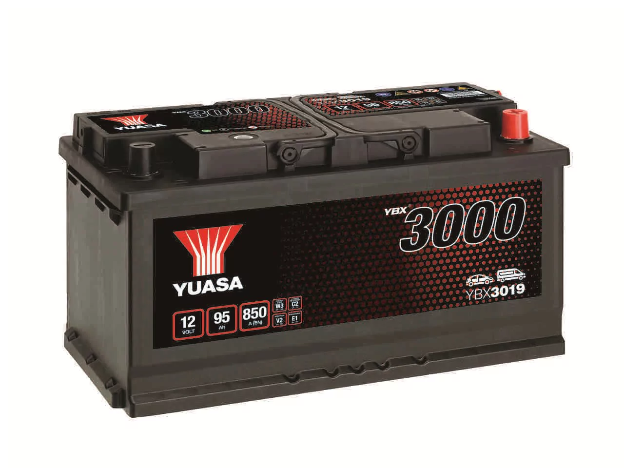 Yuasa YBX3019 12V 95Ah 850A