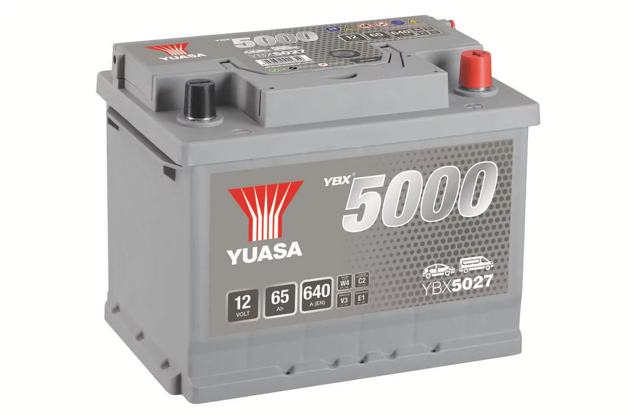 Yuasa YBX5027 12V 65Ah 640A
