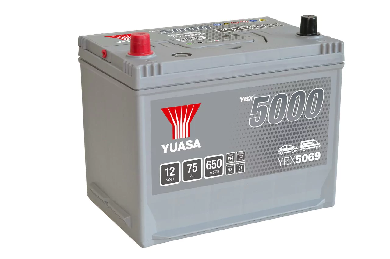 Yuasa YBX5069 12V 75Ah 650A