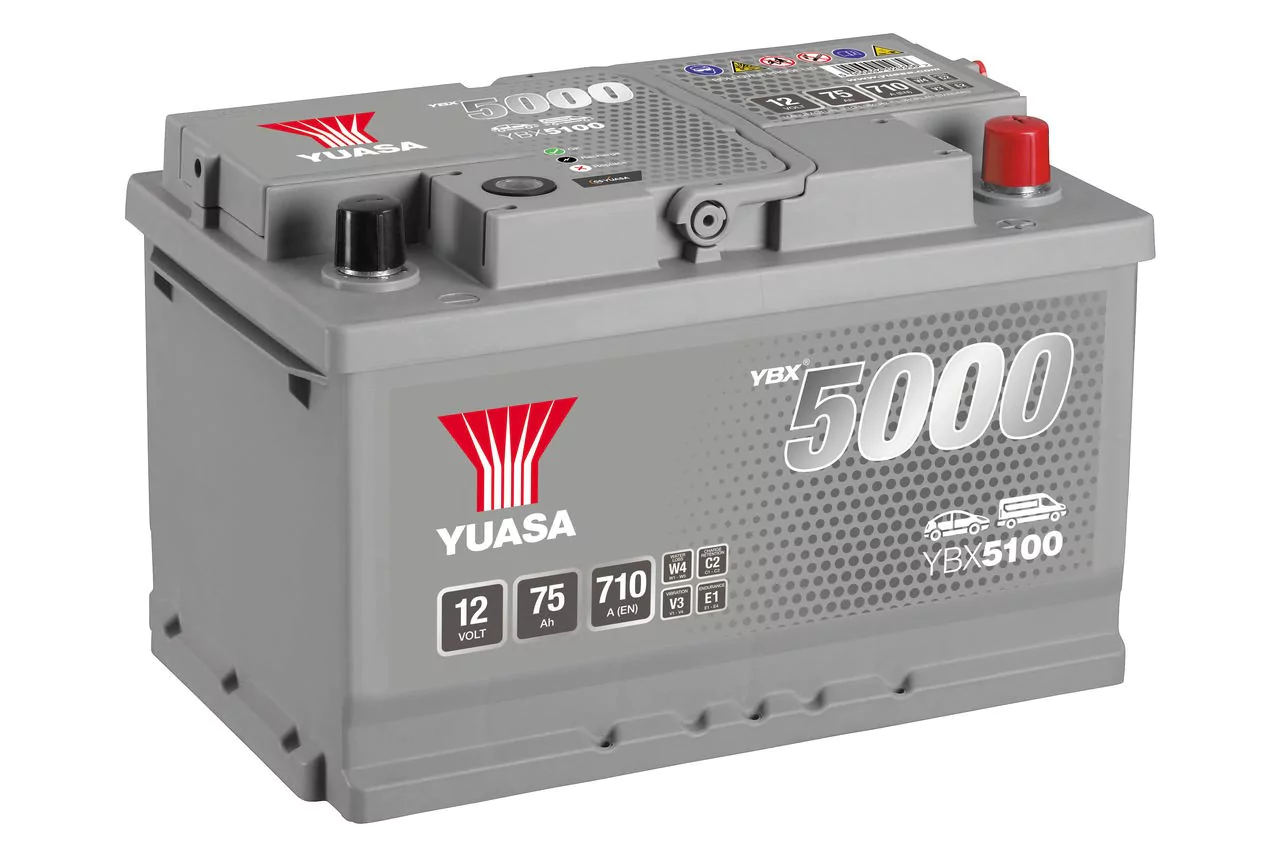 Yuasa YBX5100 12V 75Ah 710A