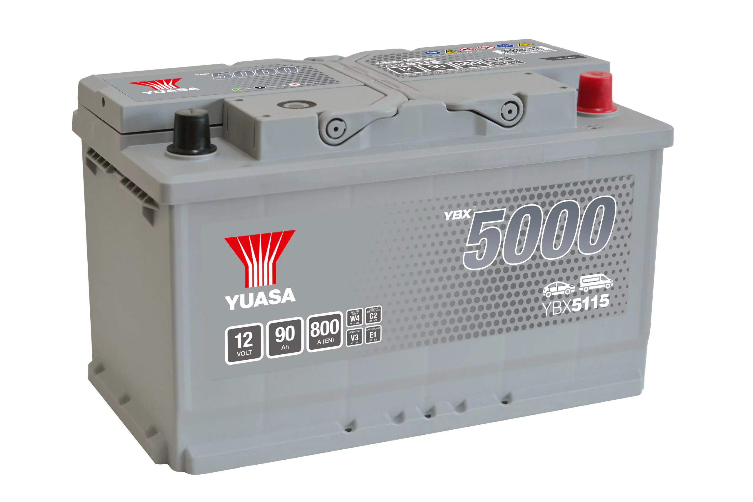 Yuasa YBX5115 12V 90Ah 800A