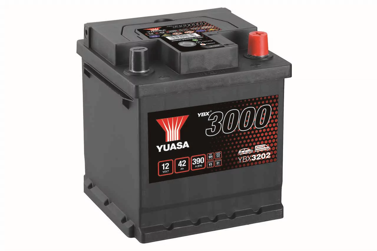 Yuasa YBX3202 12V 42Ah 390A