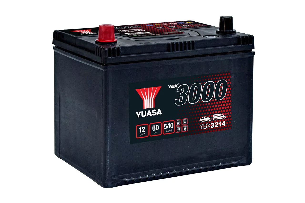 Yuasa YBX3214 12V 60Ah 540A