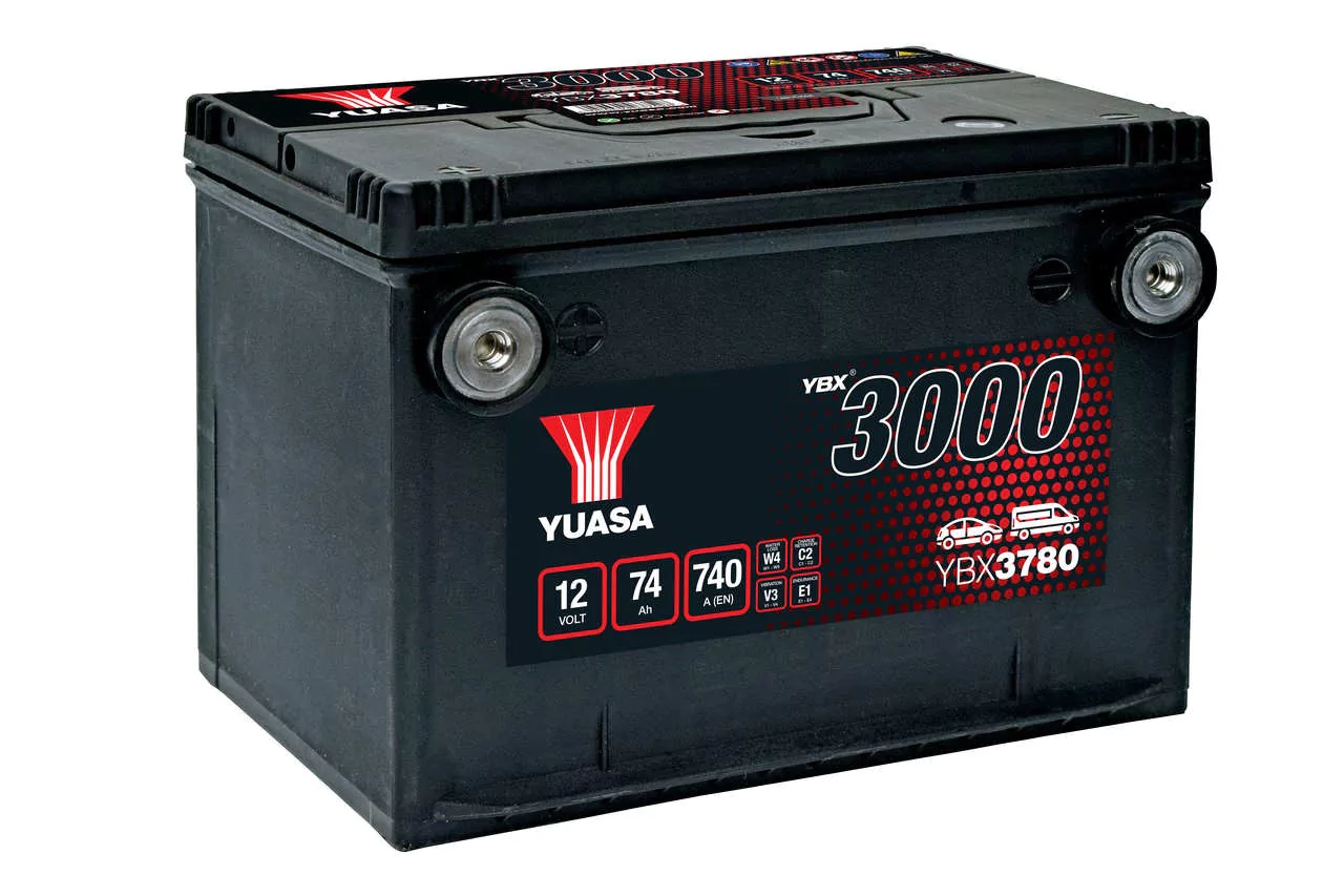 Yuasa YBX3780 12V 74Ah 740A