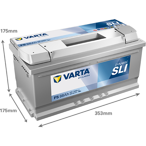 Varta DYNAMIC SLI 12V 88Ah 740A 588403074 F5