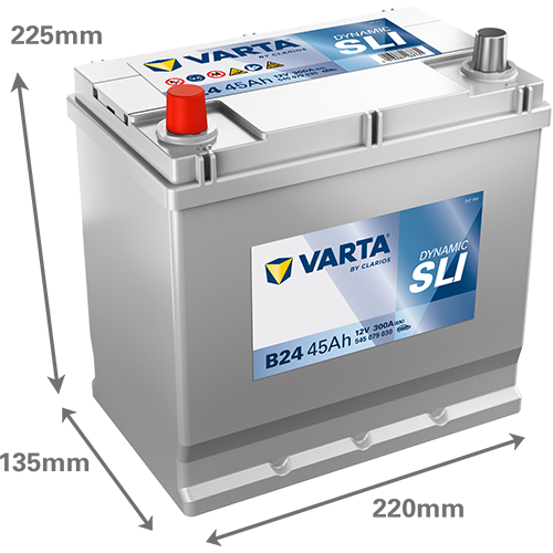 Varta DYNAMIC SLI 12V 45Ah 300A 545079030 B24