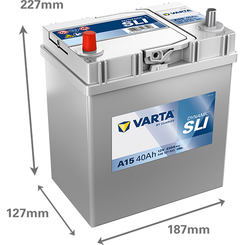 Varta DYNAMIC SLI 12V 40Ah 330A 540127033 A15