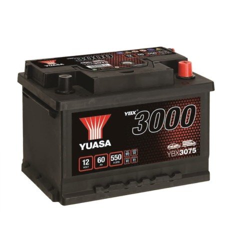 Yuasa YBX3075 12V 60Ah 550A