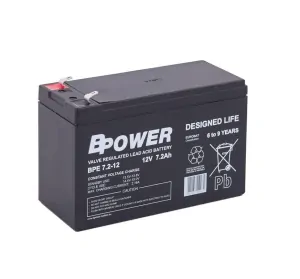 Bpower BPE 7,2-12 12V 7,2Ah