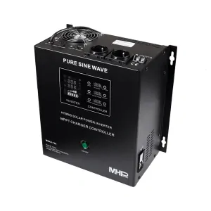Záložní zdroj MHPower MSKD-700-12, UPS, 700W, čistý sinus, 12V, solární regulátor MPPT