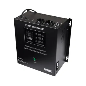  Záložní zdroj MHPower MSKD-300-12, UPS, 300W, čistý sinus, 12V, solární regulátor MPPT