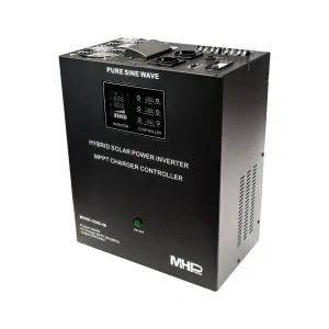  Záložní zdroj MHPower MSKD-3500-48, UPS, 3500W, čistý sinus, 48V, solární regulátor MPPT