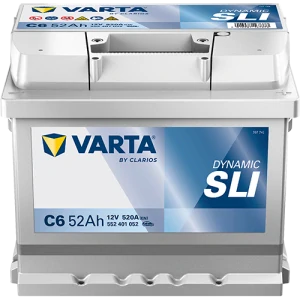Varta DYNAMIC SLI 12V 52Ah 520A 552401052 C6