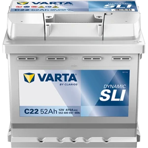 Varta DYNAMIC SLI 12V 52Ah 470A 552400047 C22