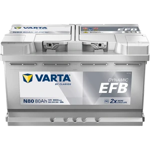 Varta DYNAMIC EFB 12V 80Ah 800A 580500080 N80
