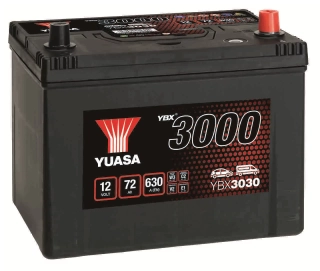 Yuasa YBX3030 12V 72Ah 630A