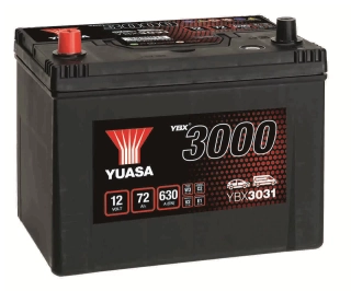 Yuasa YBX3031 12V 72Ah 630A