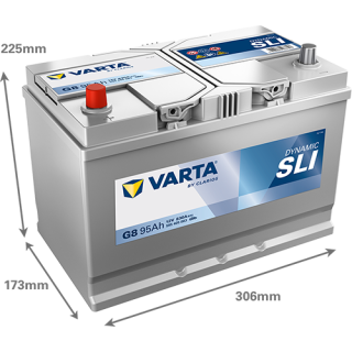Varta DYNAMIC SLI 12V 95Ah 830A 595405083 G8