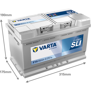 Varta DYNAMIC SLI 12V 85Ah 800A 585400080 F19