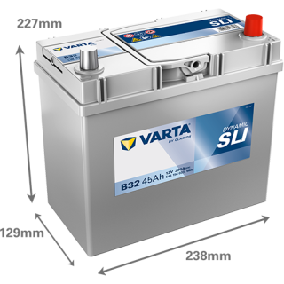 Varta DYNAMIC SLI 12V 45Ah 330A 545156033 B32