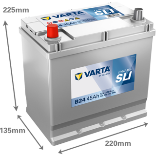 Varta DYNAMIC SLI 12V 45Ah 300A 545079030 B24