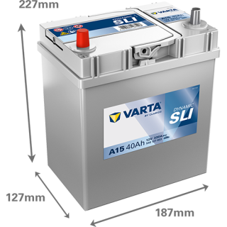 Varta DYNAMIC SLI 12V 40Ah 330A 540127033 A15